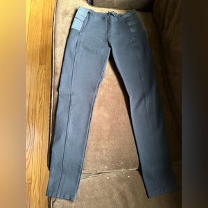 Stella Luce Leggings DressPants Pants Slim Elastic Side Waist Stretch Black Sz S